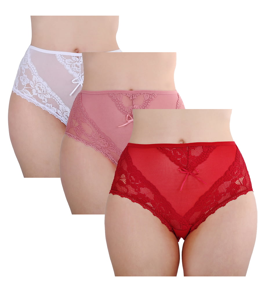 Plus size underwear pack