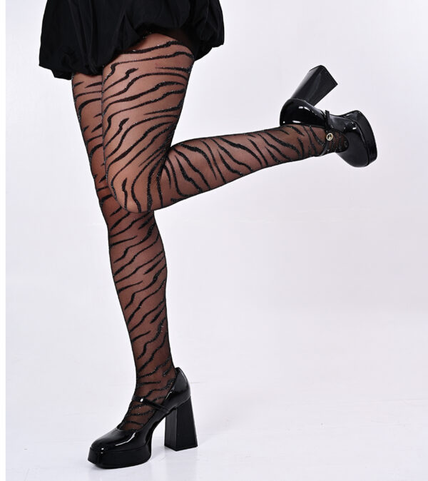 Women's elastic tights Animal design
