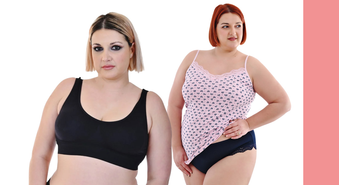 Sexy και αισθησιακά εσώρουχα σε μεγάλα μεγέθη για κάθε στυλ
