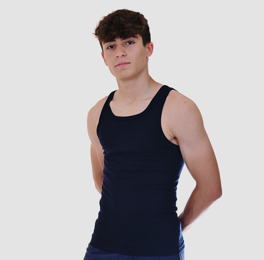Men's sleeveless cotton t-shirt