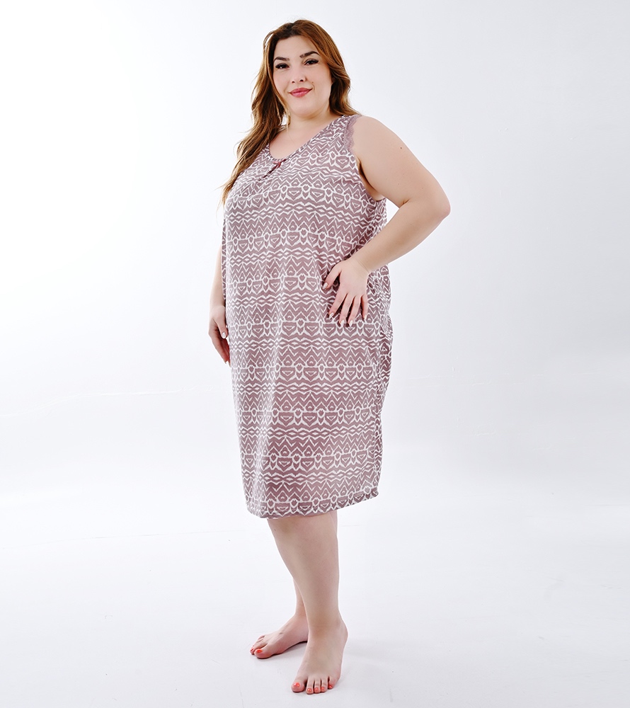 Plus size νυχτικό καλοκαιρινό