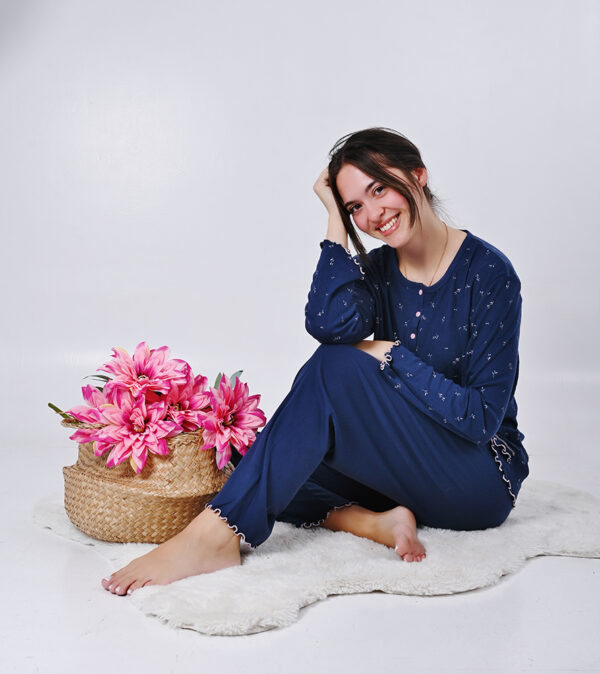 Plus size χειμερινή πυτζάμα